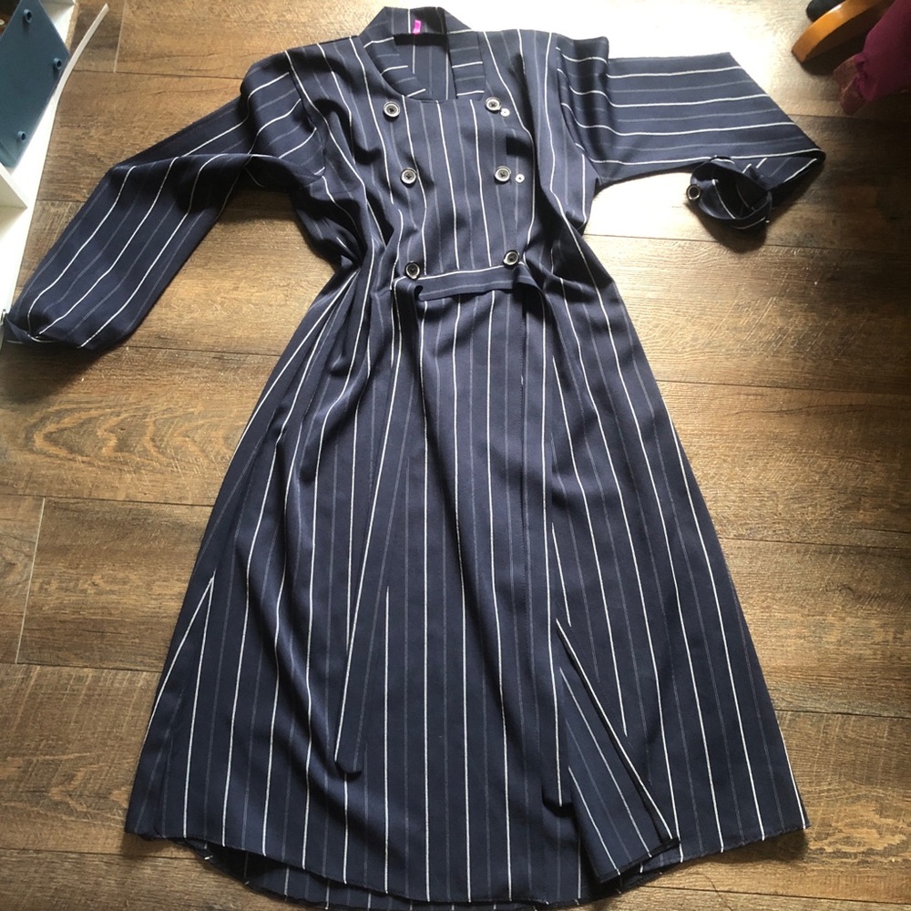 Pinstripe dress